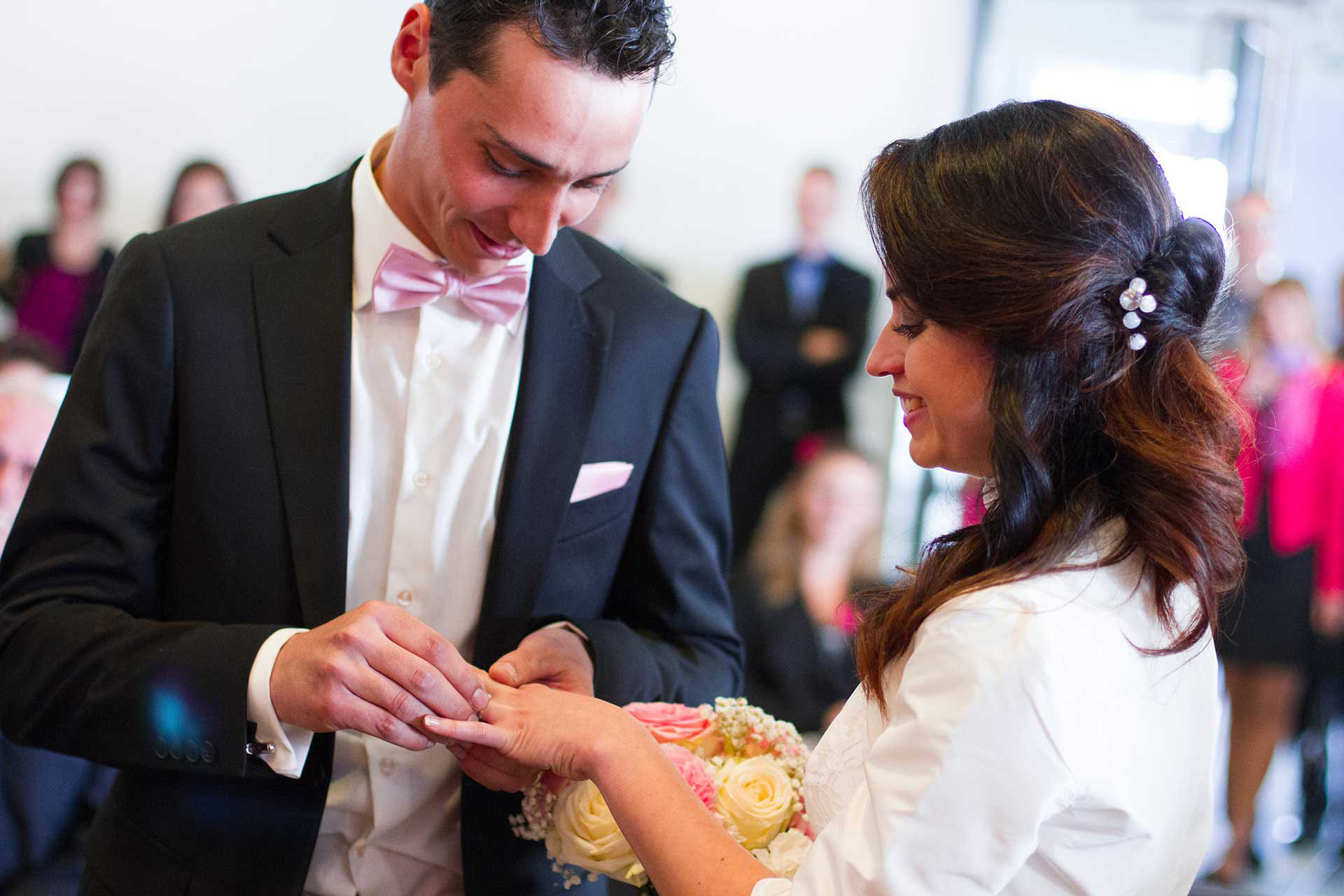 Photographie de mariage en extérieur