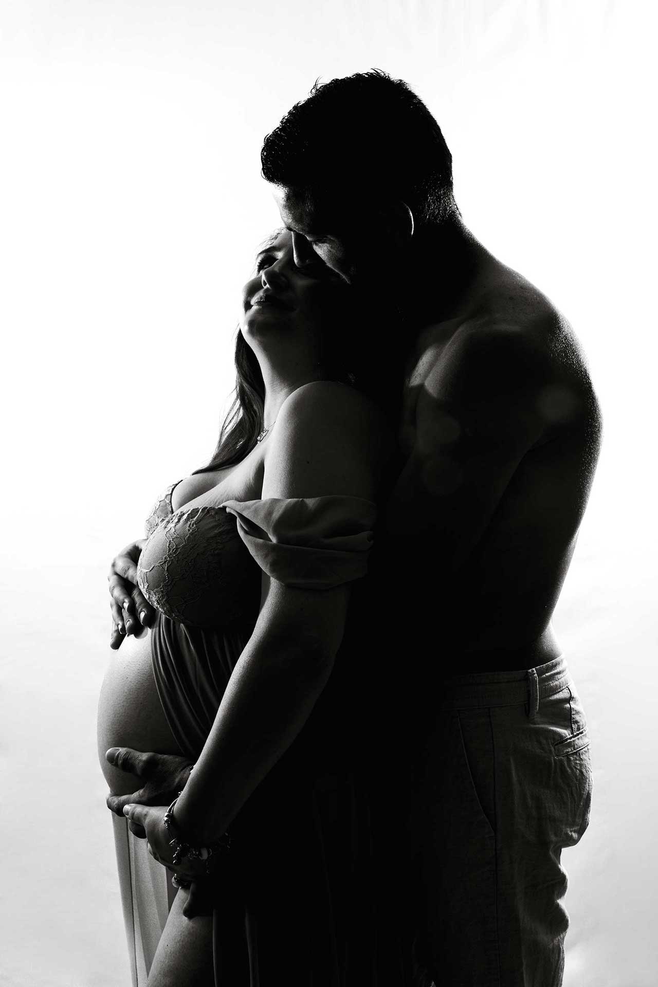 Grossesse - Noir et blanc